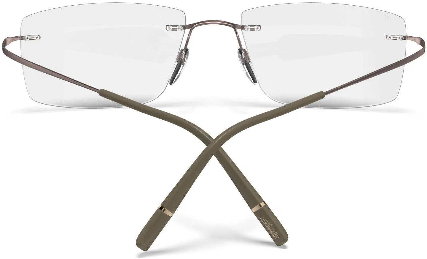 Silhouette Titan Minimal Art Stellar Demo Rimless 5599 Eyeglasses - view 40